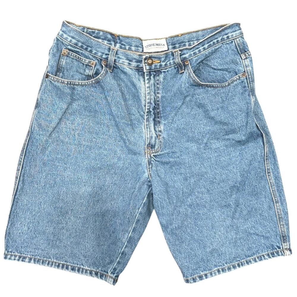 Vintage StoneMesa jean Company denim shorts 100% cotton men’s 36 waist outdoors